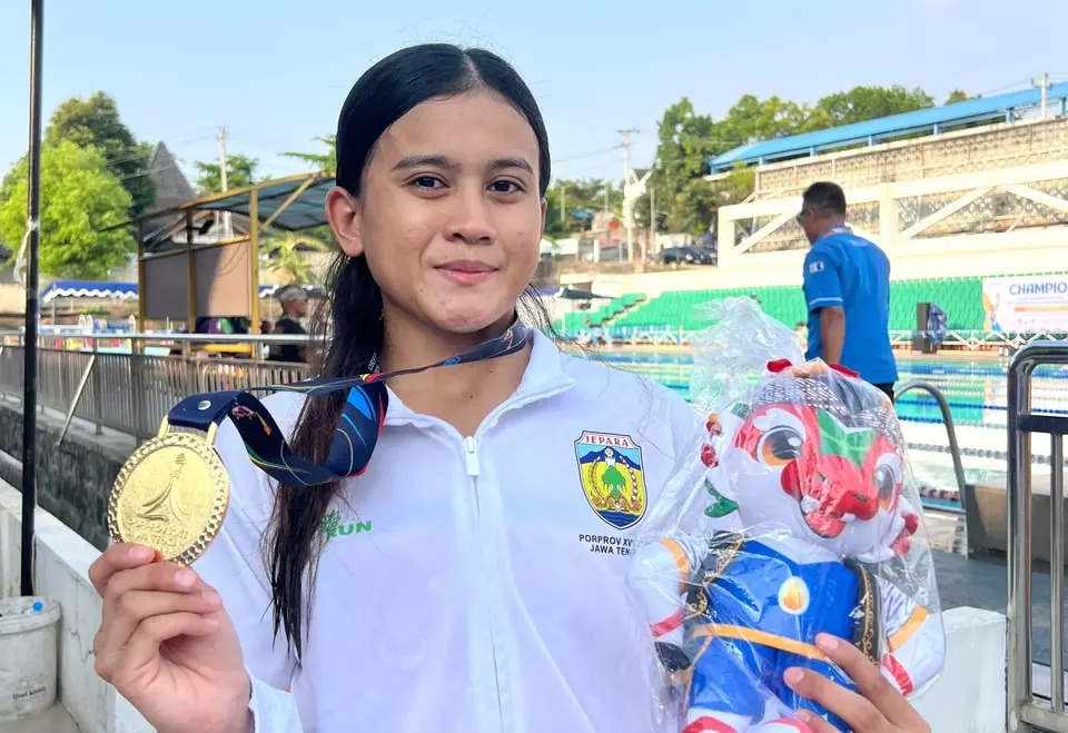 Saat Bertanding pada Porprov Jateng 2026 Atlet Selam Jepara Meninggal